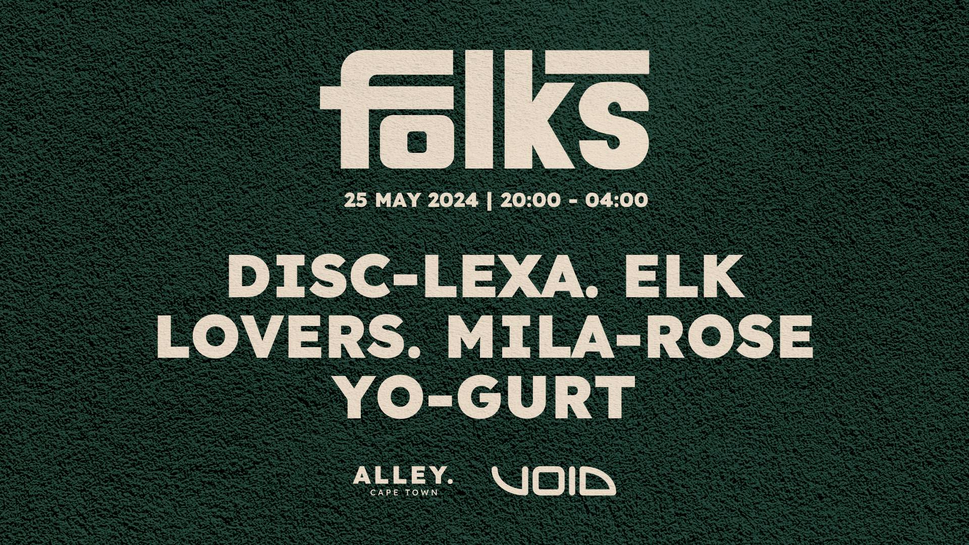 Folks - Feat. Disc-lexa, Elk, Lovers, Mila-Rose & Yo-gurt